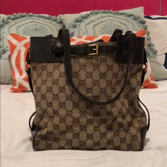 Gucci Handbags - Authentic Gucci Monogram tote bag